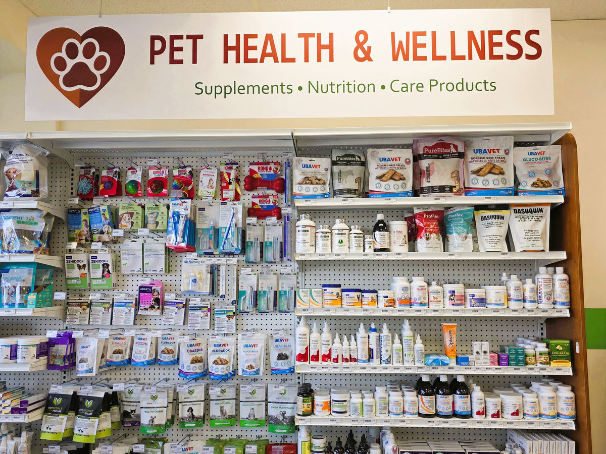 Pet health aisle