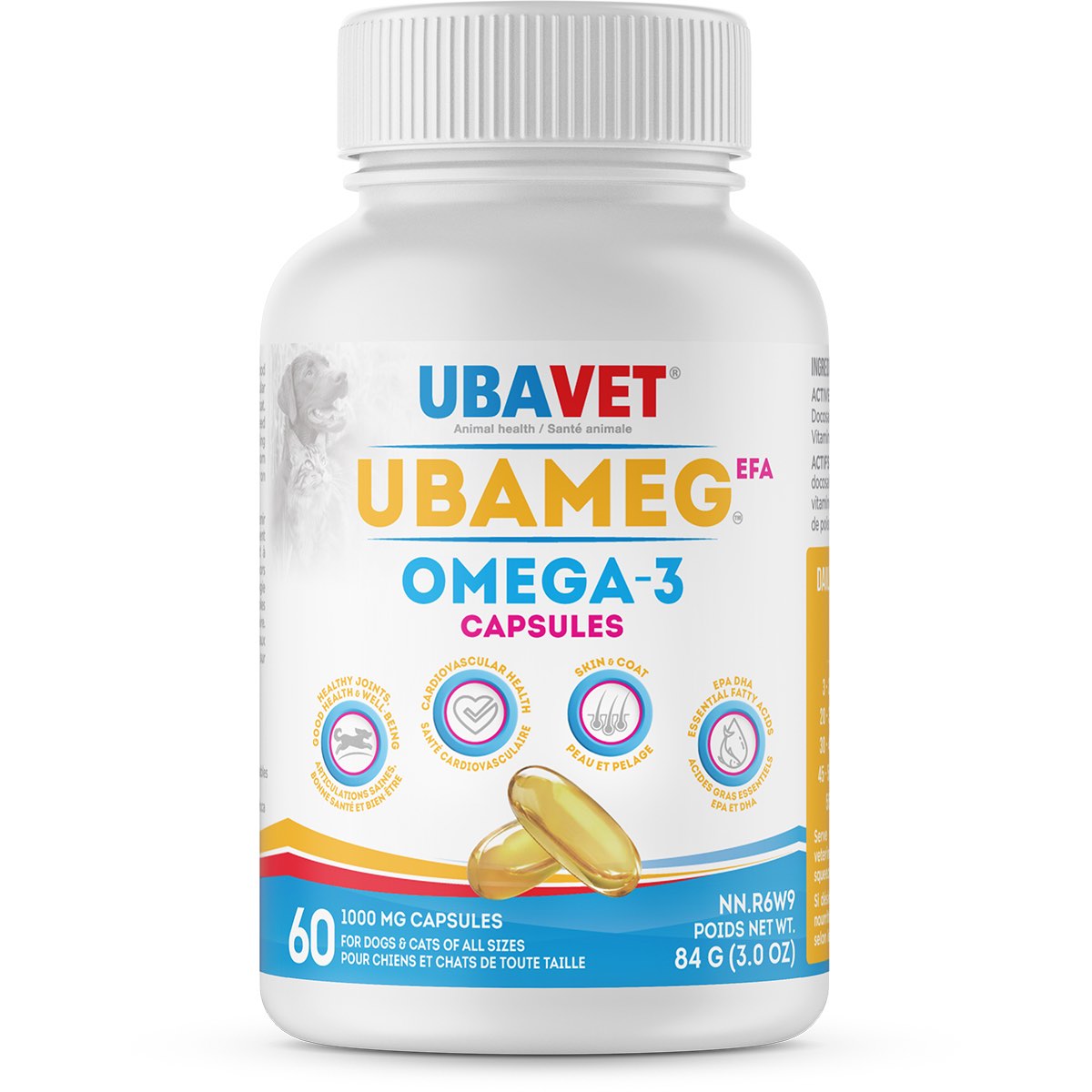 Ubameg EFA omega 3 capsules 60 Cap