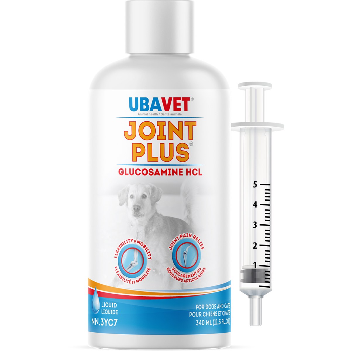 Ubavet Joint Plus glucosamine HCl liquid formula