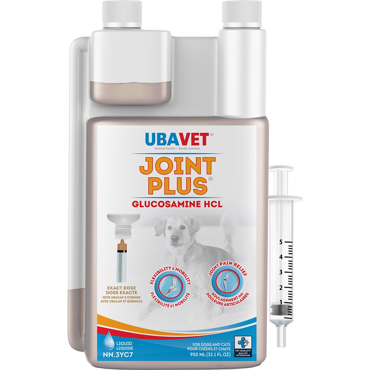 Ubavet Joint Plus glucosamine HCl liquid formula