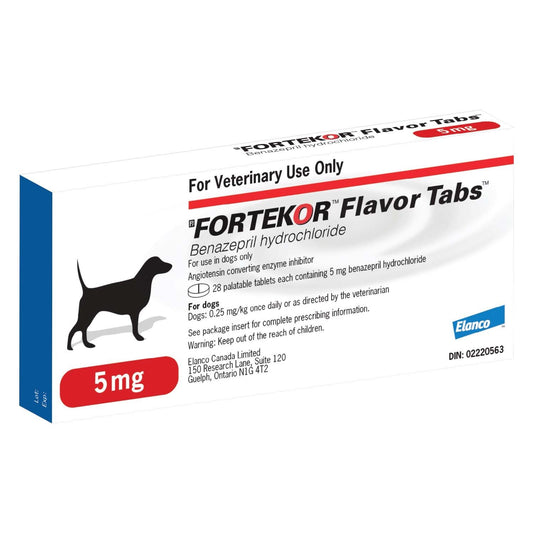 Fortekor 5 mg, 28 Chewable Tablets