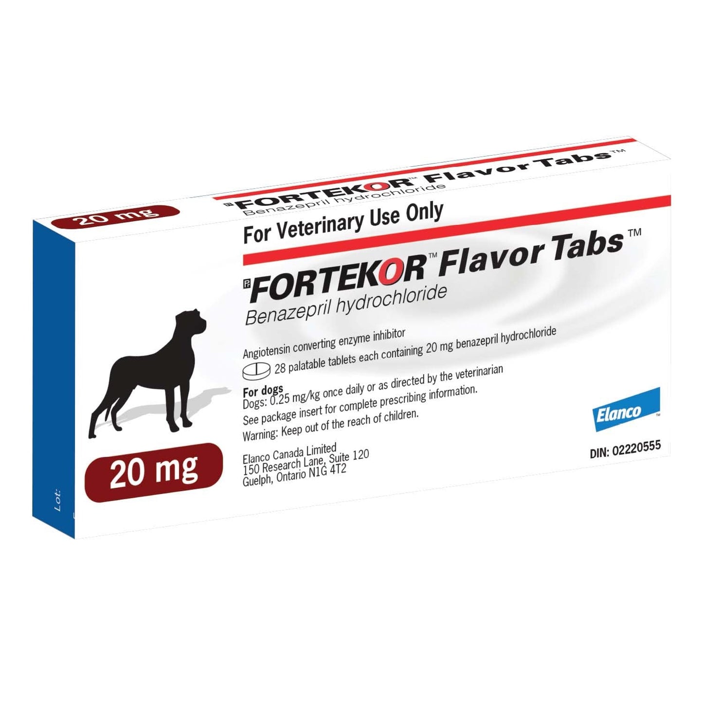 Fortekor 20 mg, 28 Chewable Tablets