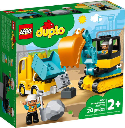 LEGO Truck & Tracked Excavator
