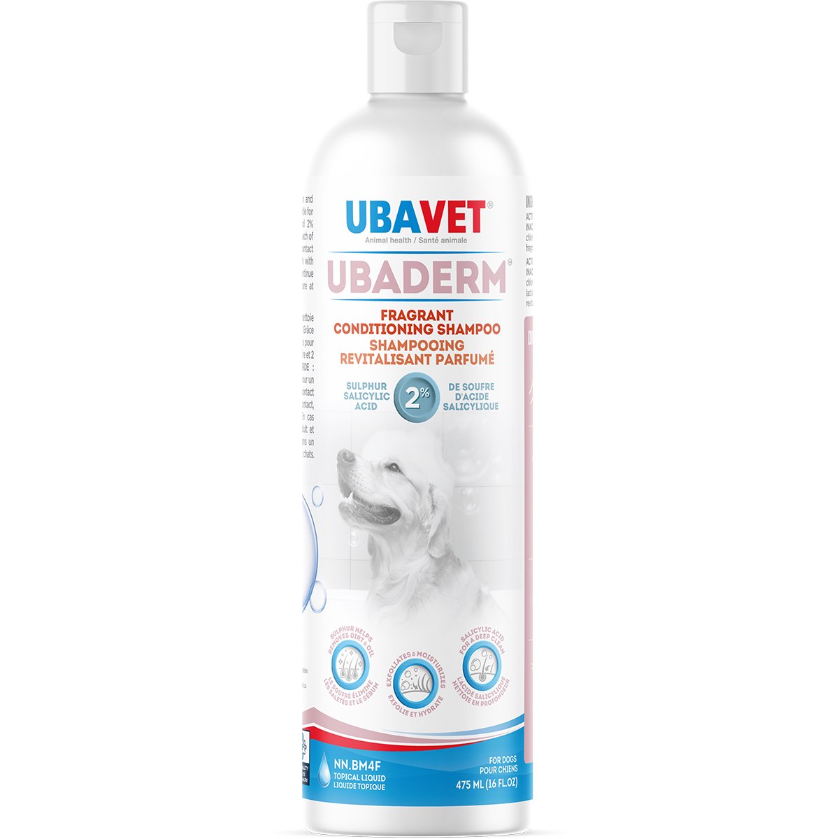 Ubaderm shampoo 475ml