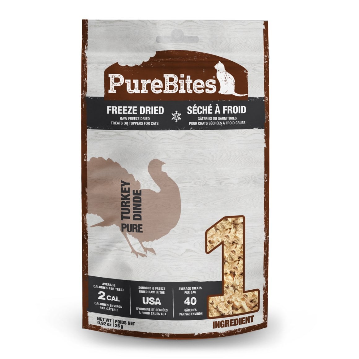 PureBites Freeze-Dried Turkey Cat Treats 26g