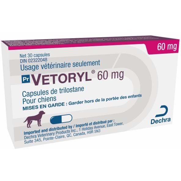 Vetoryl 60 mg, 30 capsules