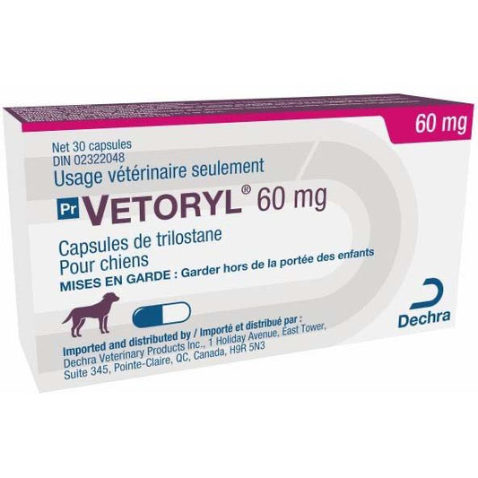 Vetoryl 60 mg, 30 capsules