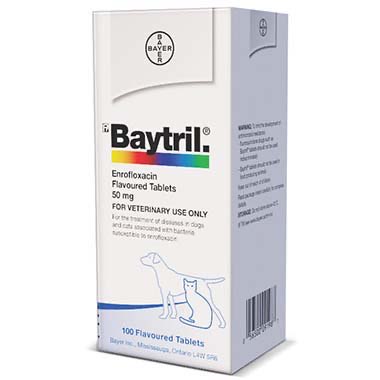 Baytril 50 mg Single Tablet
