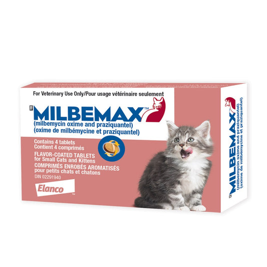 Milbemax, 4 Chewable Tablets