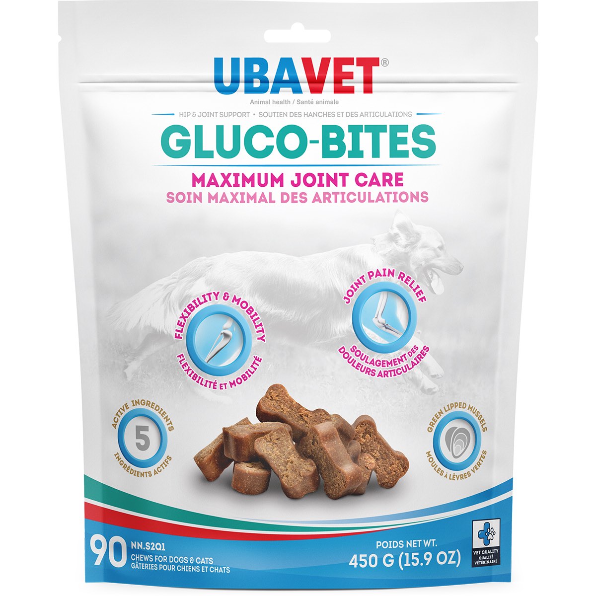 Ubavet Gluco-Bites Max Original 90 chews