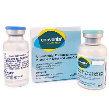 Convenia 80 mg/ml - 10 ml vial