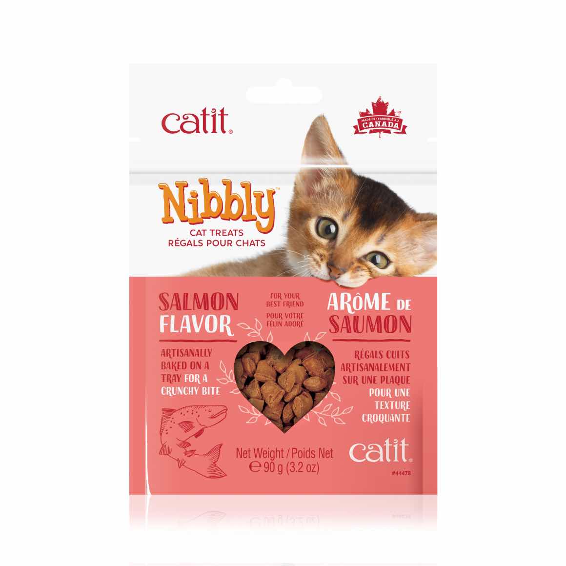 Catit Nibbly Salmon Cat Treats 90g