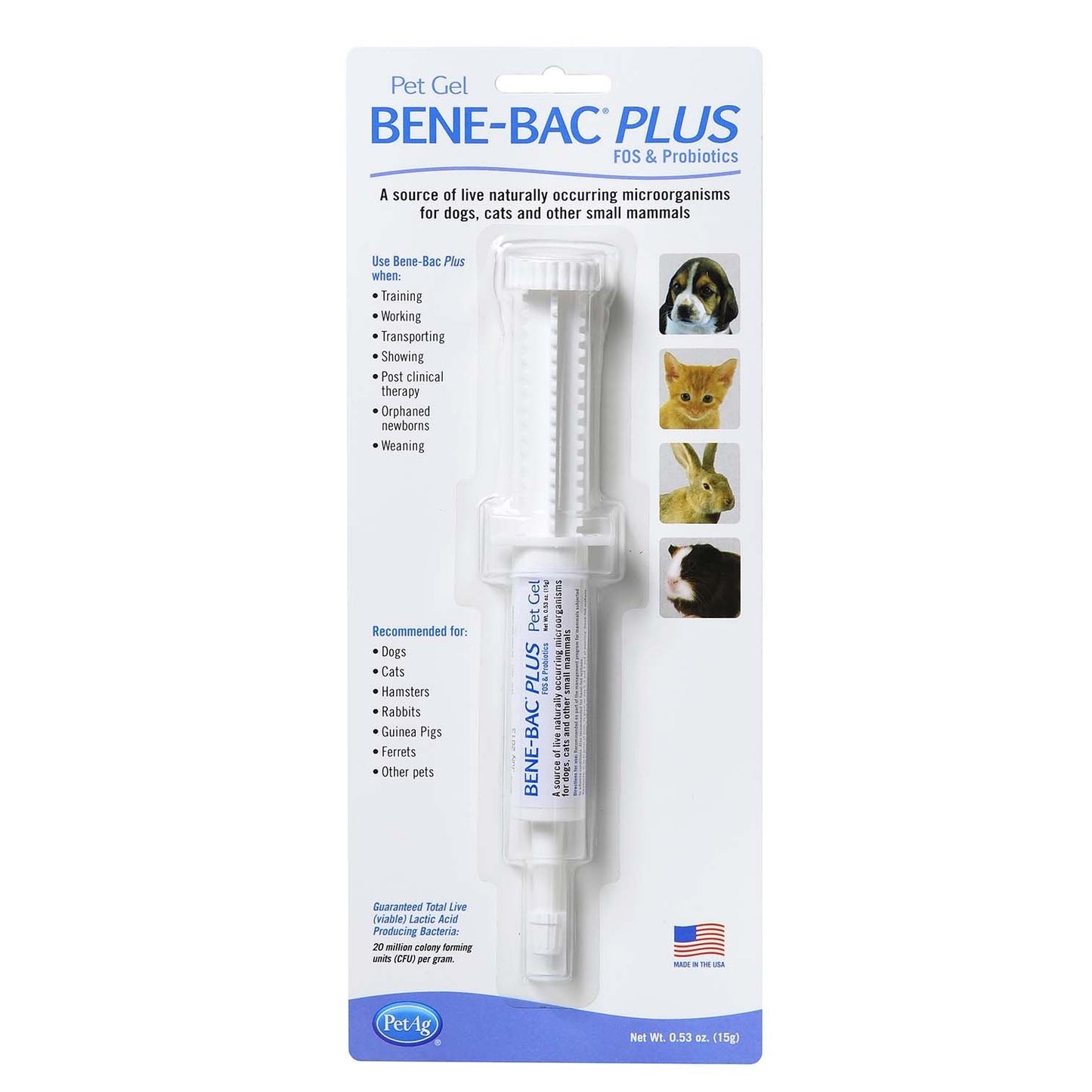 Pet-Ag Bene-Bac Plus pet gel 15 g