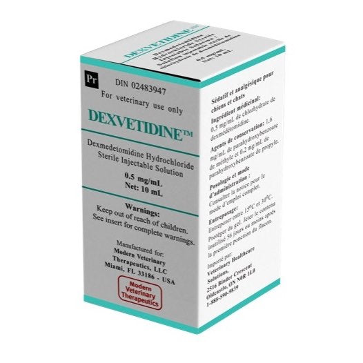 Dexvetidine 0.5 mg/ml - 10 ml vial