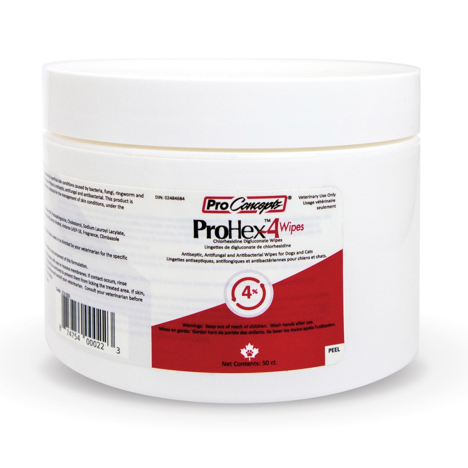 ProHex-4 wipes 50 pack