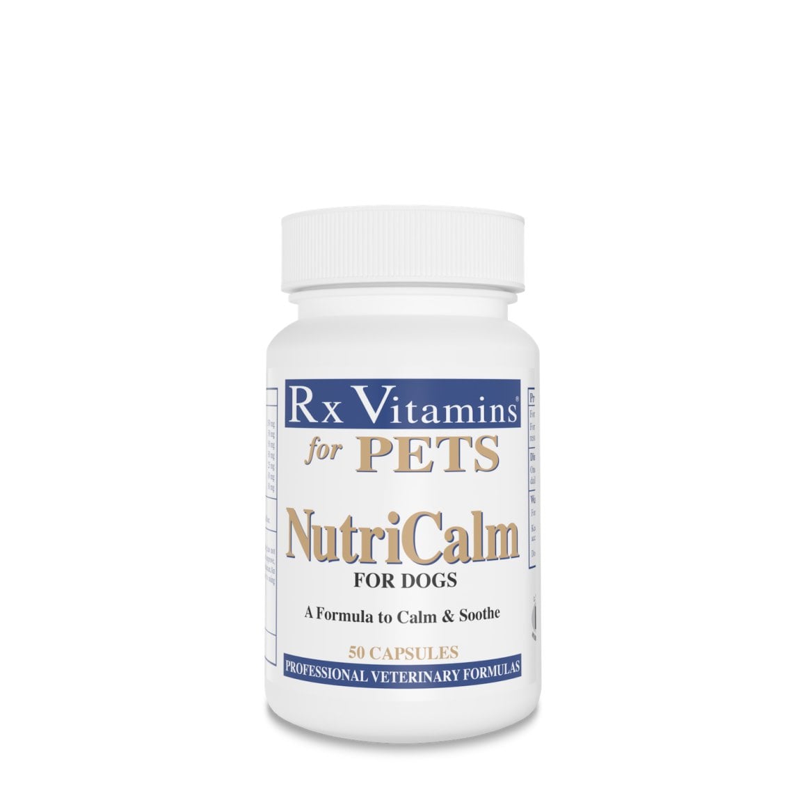 Rx Vitamins NutriCalm Calming Support Capsules for Dogs & Cats, 50 Capsules