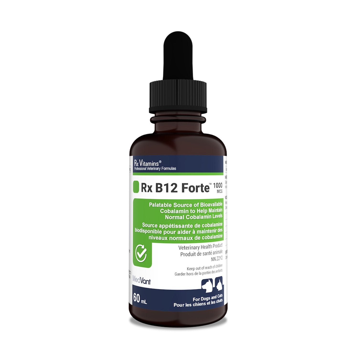 MedVant Rx Vitamins Rx B12 liquid - Forte