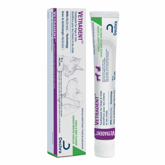 Vetradent toothpaste for dogs and cats Vanilla Mint flavour 65g