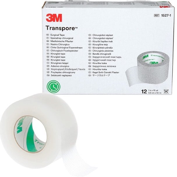 3M Transpore Transparent Surgical Tape for Dogs & Cats