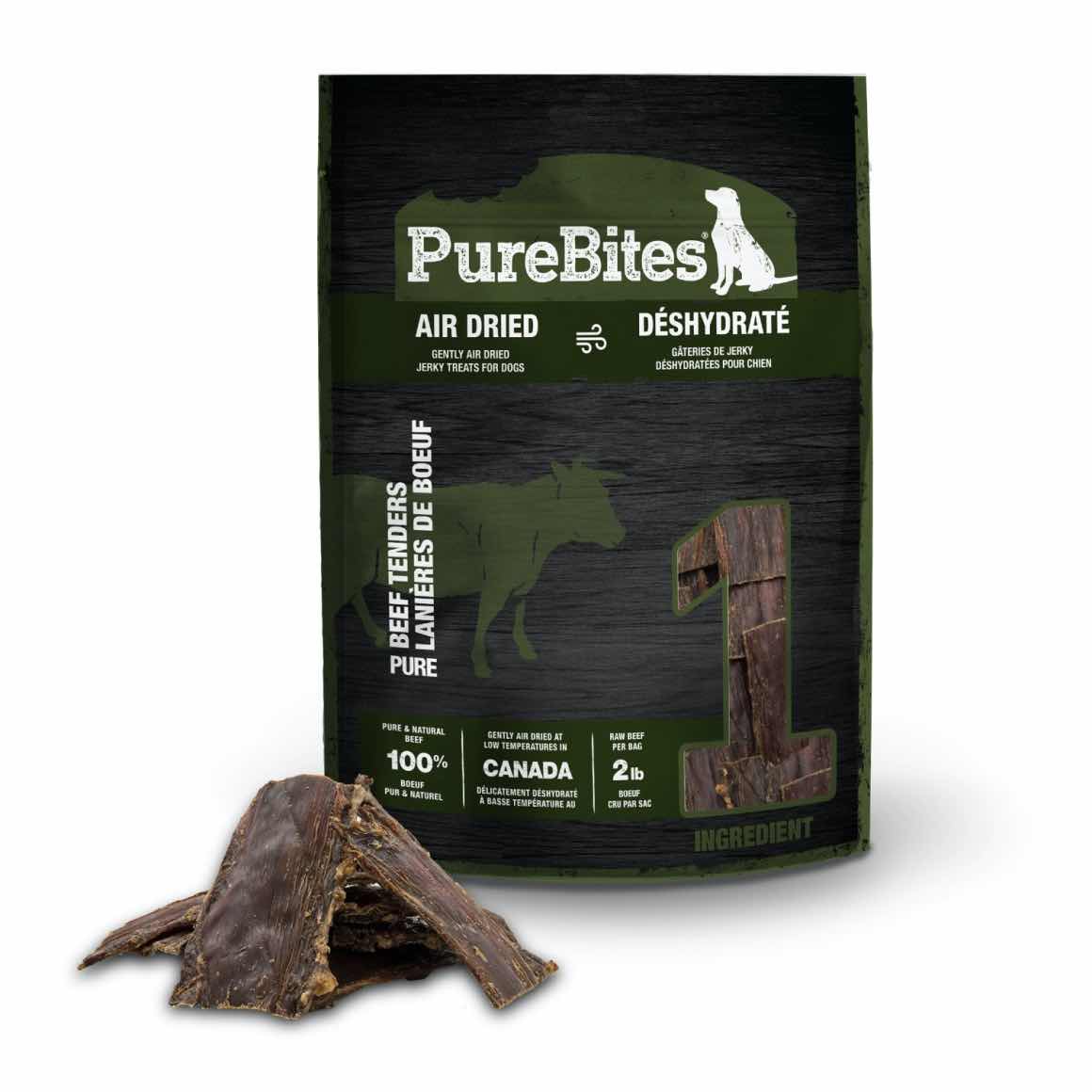 PureBites Beef Jerky Dog Treats 213g