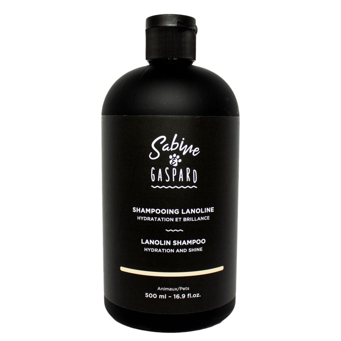 Sabine et Gaspard Lanolin Moisturizing Shampoo for Dogs & Cats 500ml