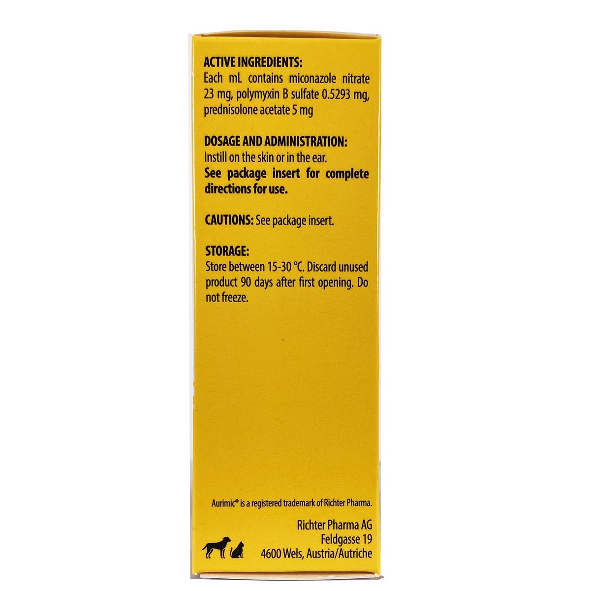 Aurimic ear drops