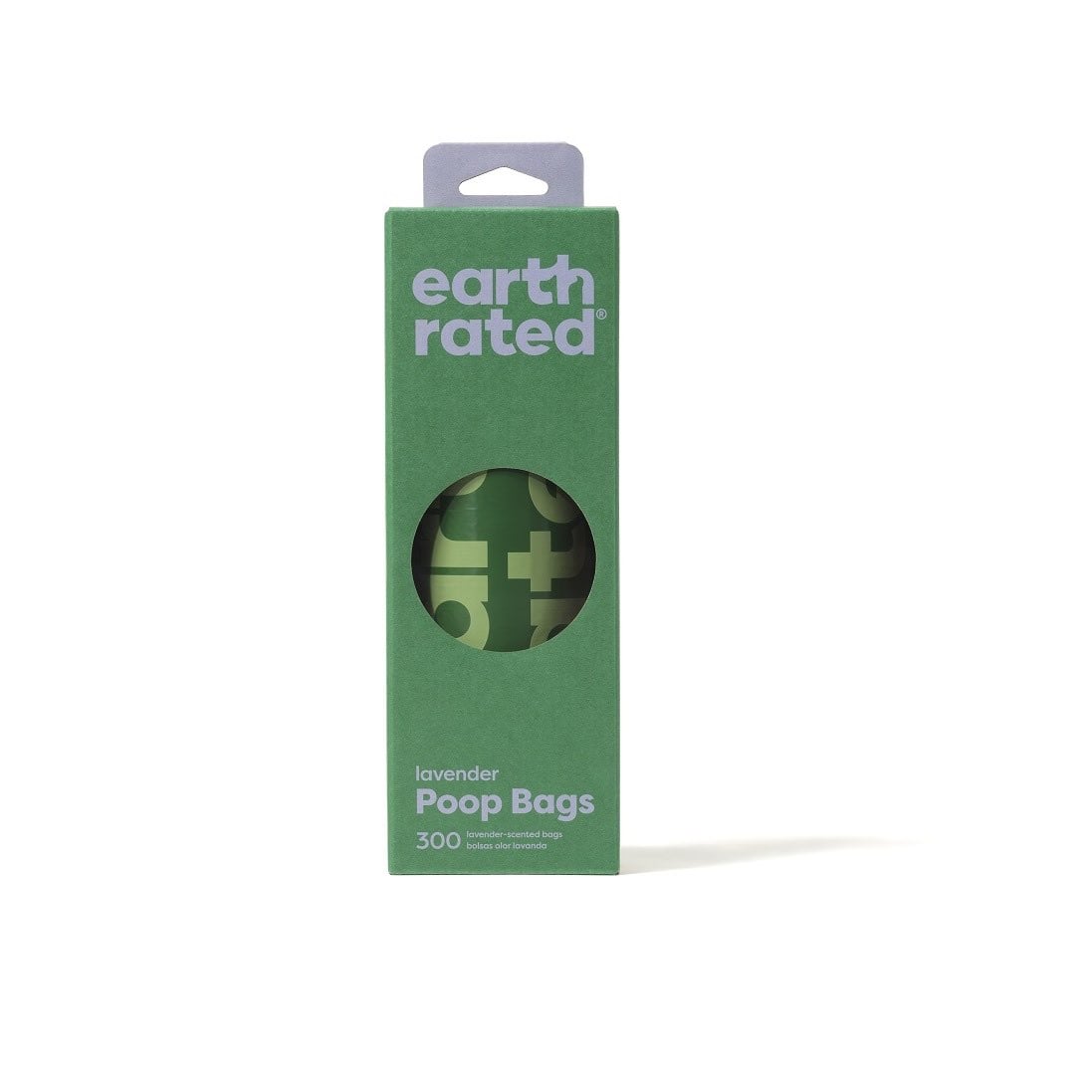 Earth Rated Biodegradable Lavender Waste Bags Large Roll - 300 Count