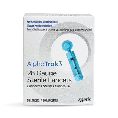 AlphaTRAK 3 sterile lancets x 50 units