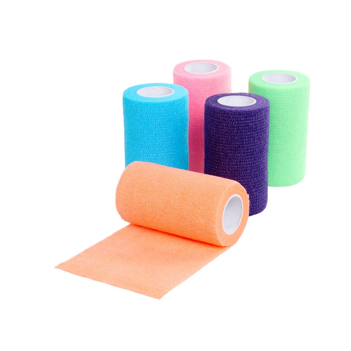 Kruuse Vet-Flex Cohesive Bandage Assorted Neon for Dogs & Cats