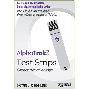AlphaTrak3 test strips (cats, dogs and horses), 50 test strips