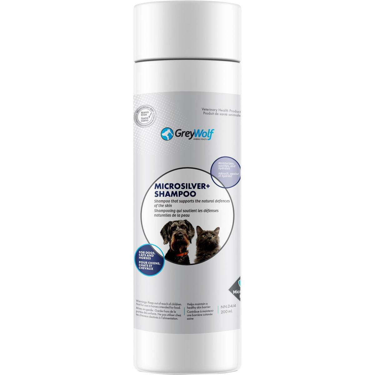 Shampoo MicroSilver for cats and dogs, 200 ml