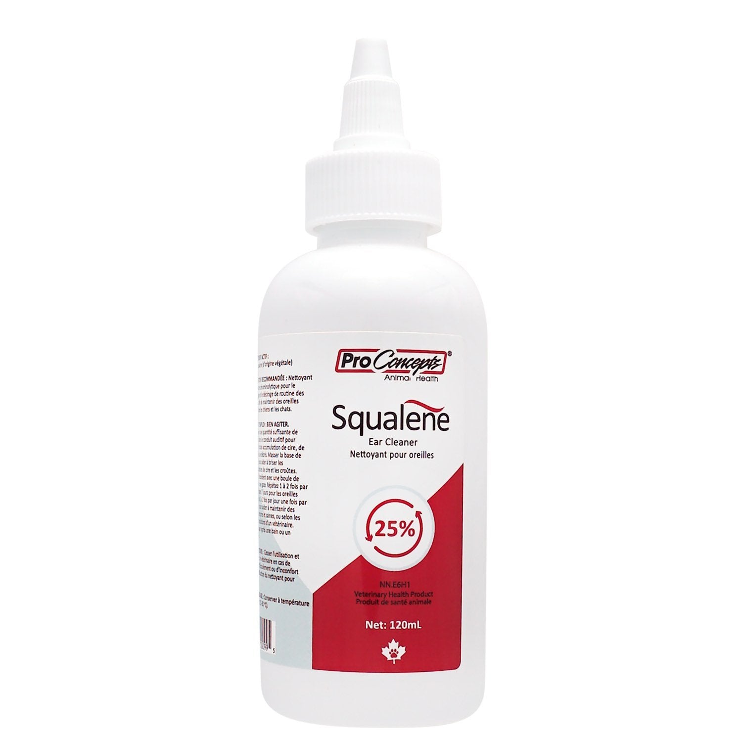 ProConcepts Animal Health Squalene ear cleaner 25% 120 ml