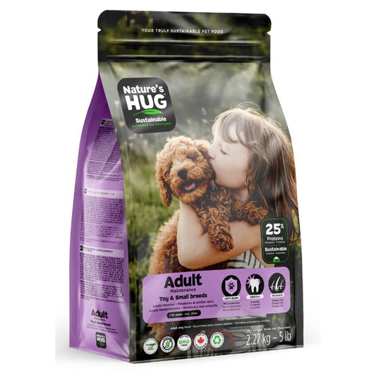 Nature's HUG Canine adult Maintenance toy & small breeds Dried yeast and green peas