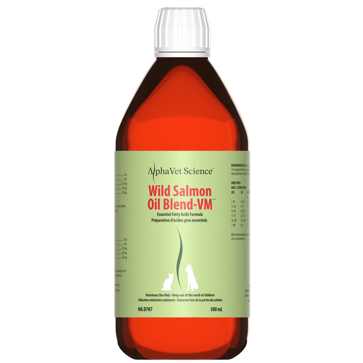 Alpha Vet Science Wild Salmon Oil Blend Original 500ml