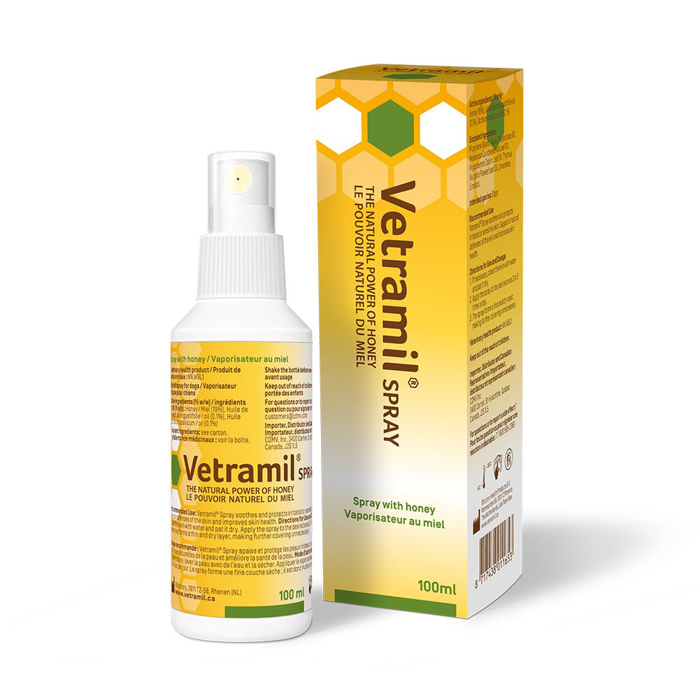 Vetramil spray with honey, 100 ml