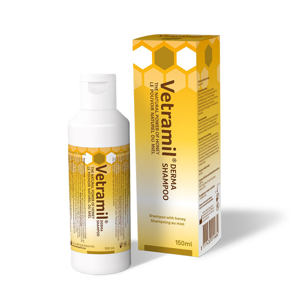 Vetramil shampoo with honey, 150 ml
