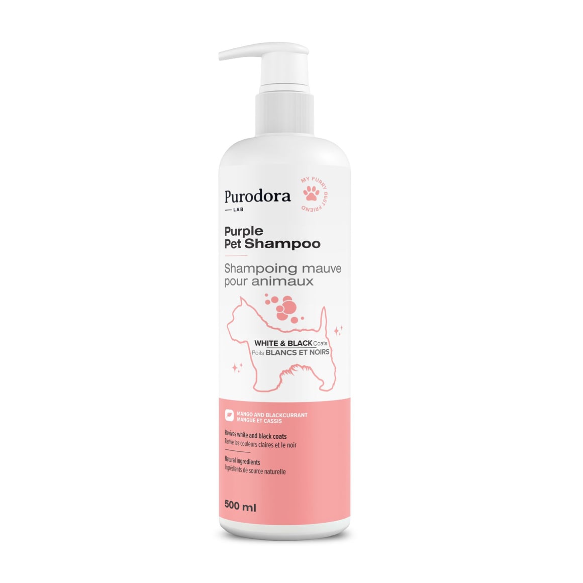 Purodora Purple Shampoo for Pets 500ml