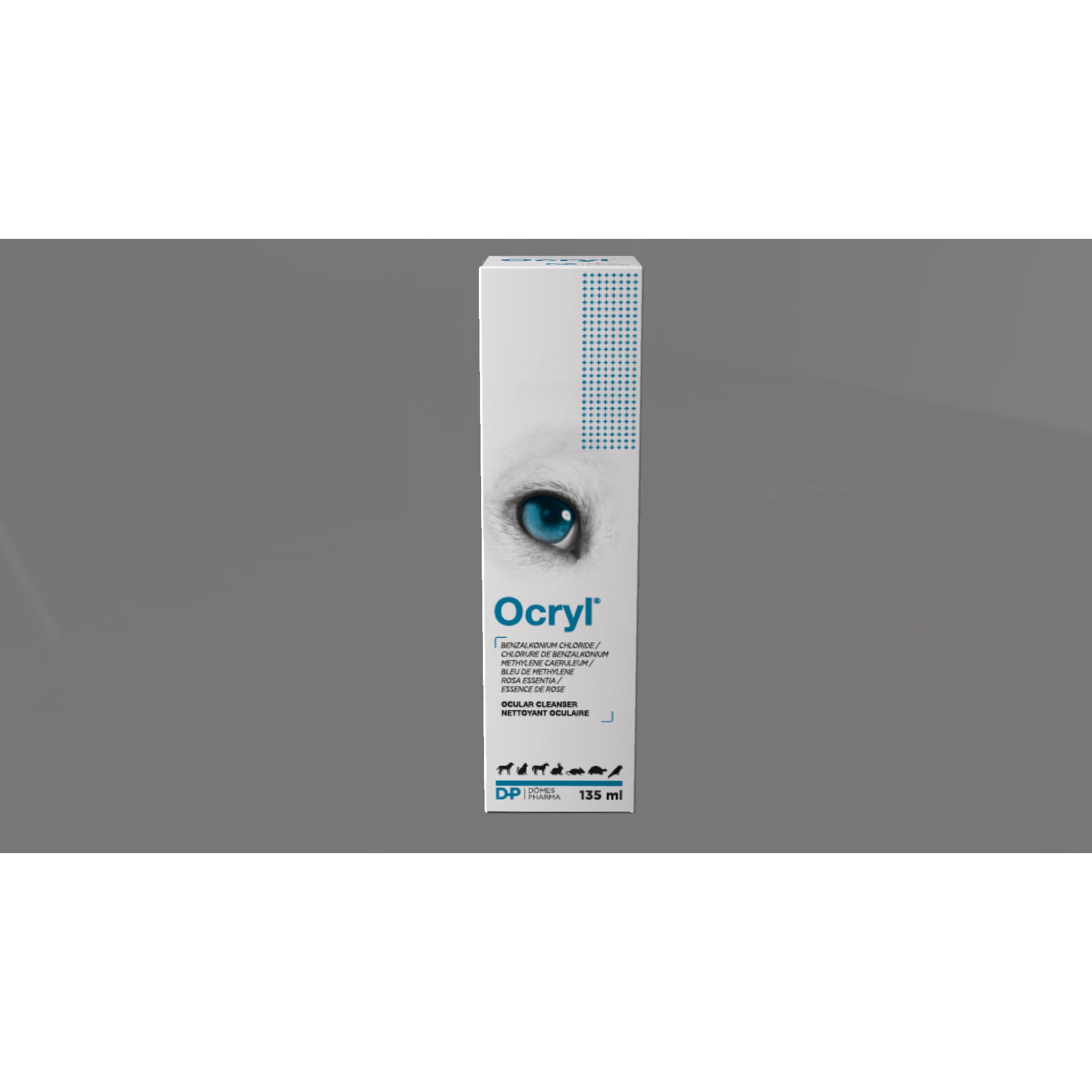 Ocryl ocular cleanser and tear stain remover, 135 ml