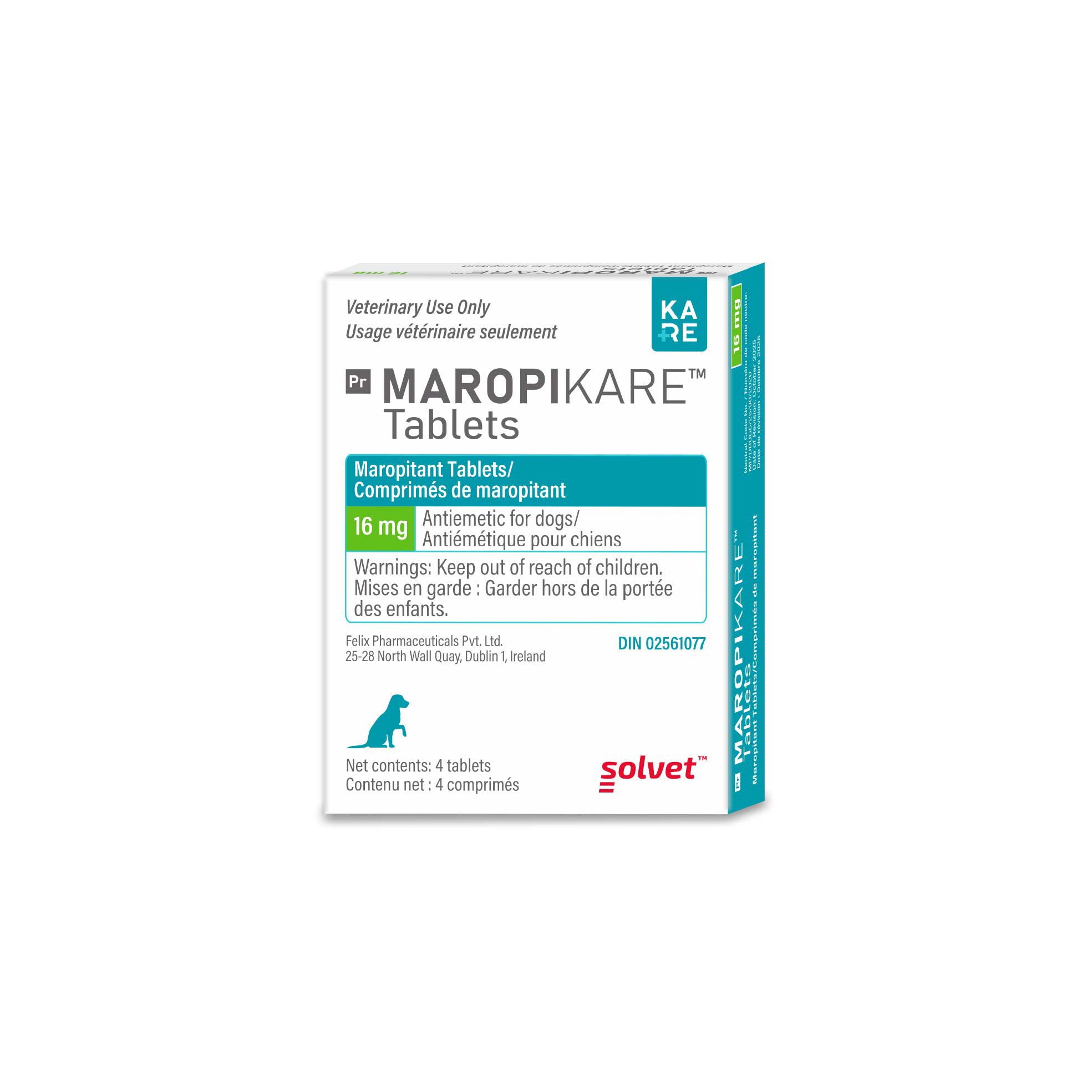Maropikare ffor dogs, 4 tablets