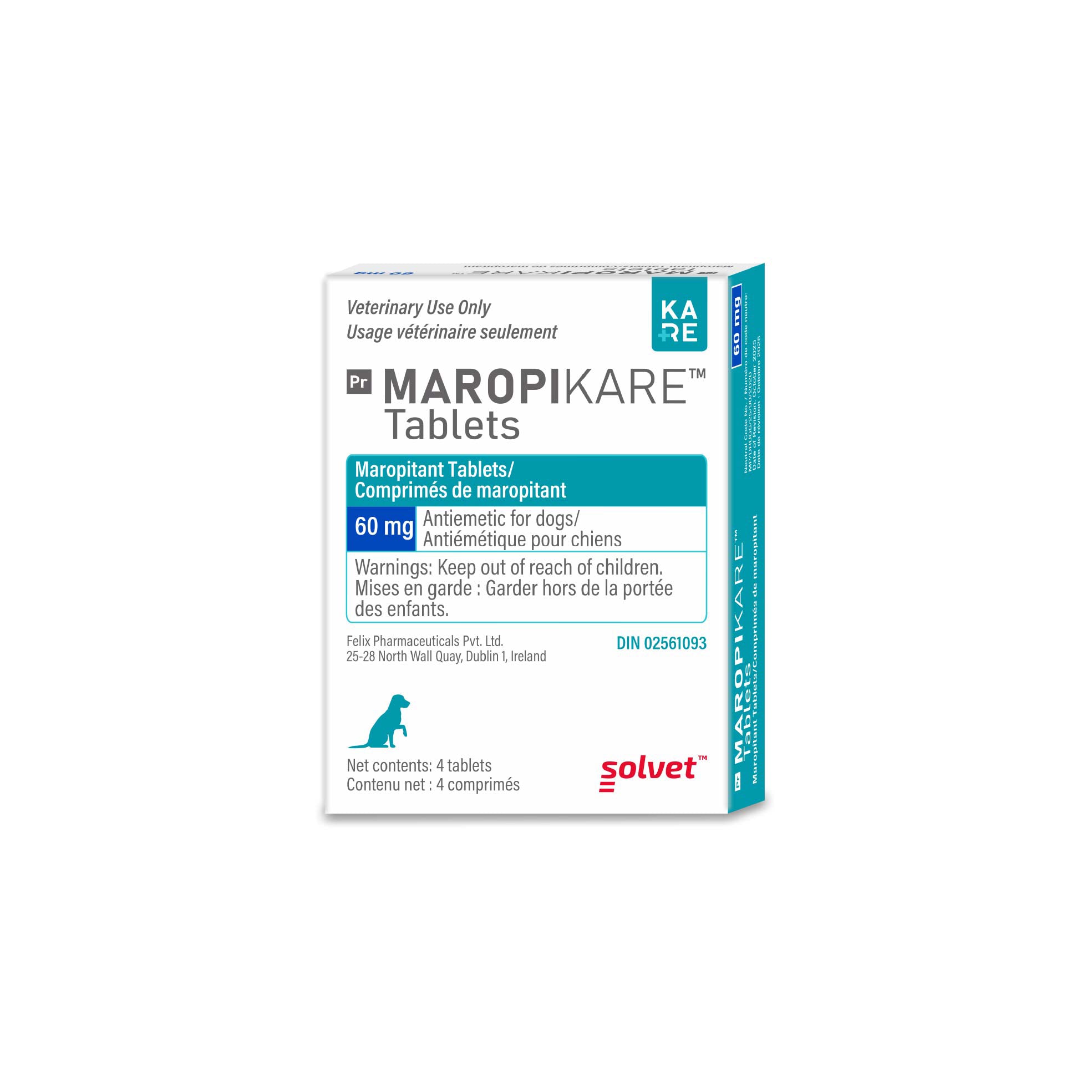 Maropikare ffor dogs, 4 tablets