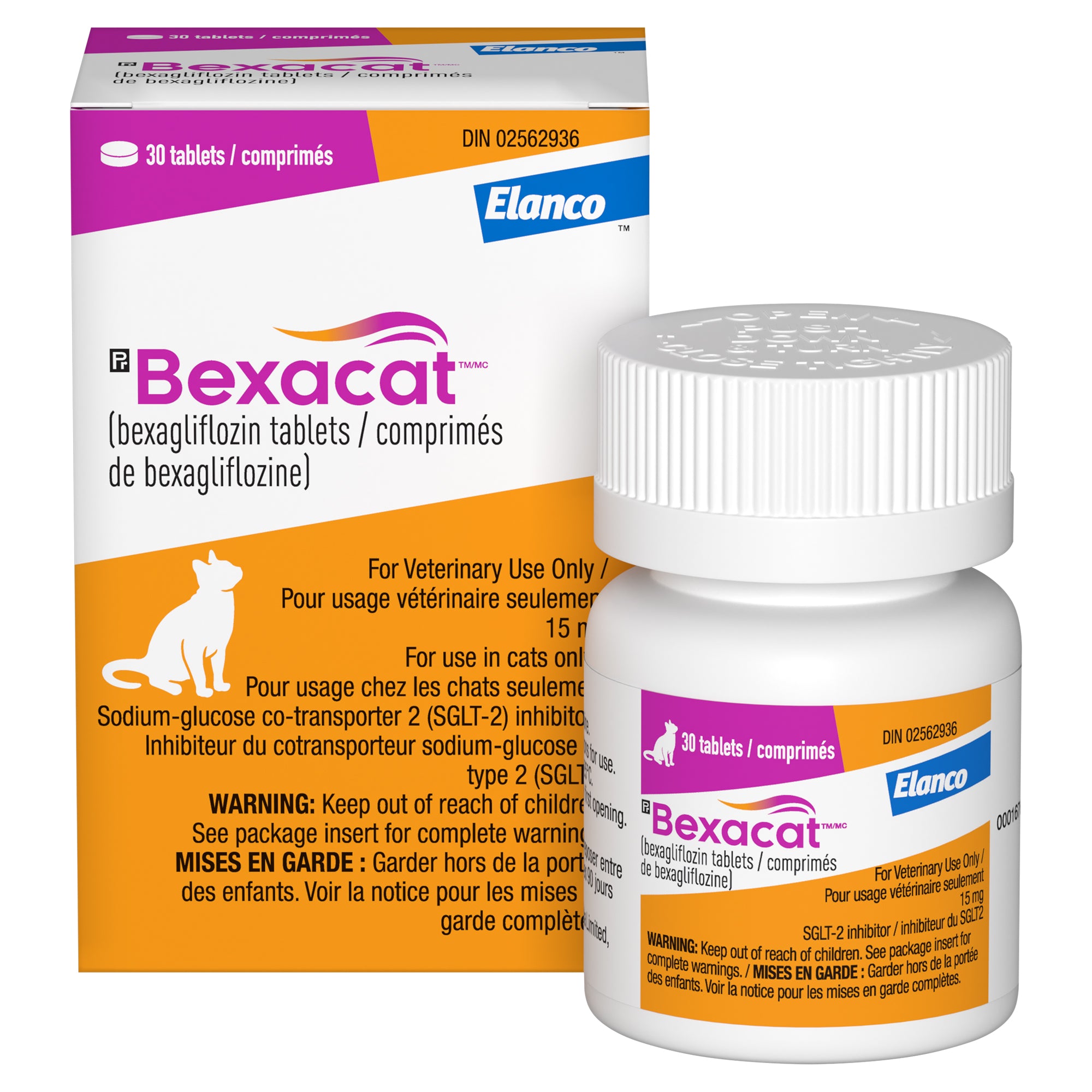Bexacat 15mg tablet for cats, 30 tabs