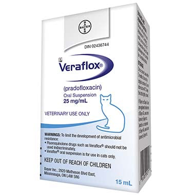 Veraflox 25 mg/ml, 15 ml