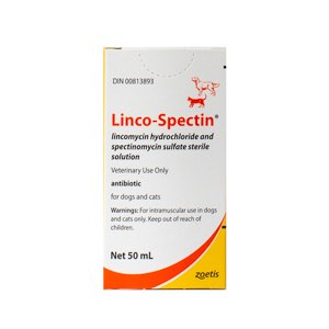 Linco-Spectin Sterile Solution 50/100 mg/ml - 50 ml vial