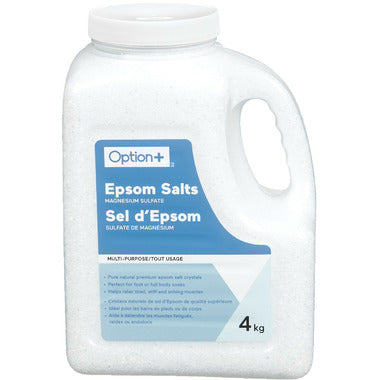 OPTION+ Epsom Salts, 4KG