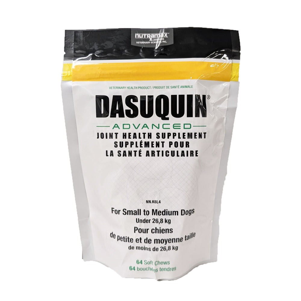 Dasuquin Advanced chewable tablets for small to medium dogs