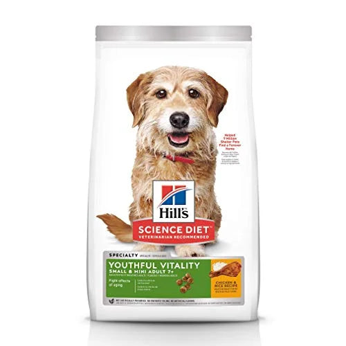Hill's Science Diet Youthful Vitality Chicken Adult 7+ Dry Dog Food