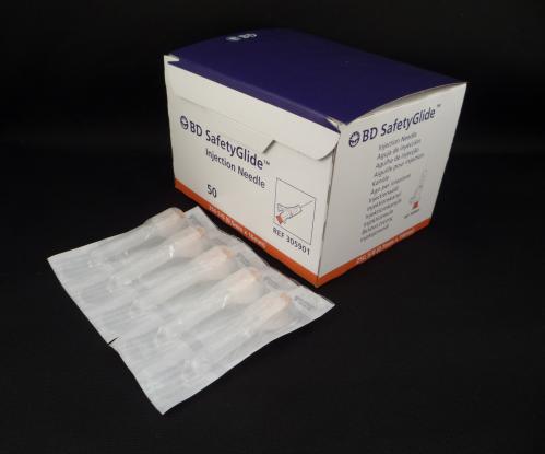 BD SafetyGlide™ Needle 5/8" in 50 per box