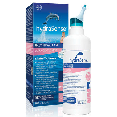 hydraSense Baby Nasal Care Ultra Gentle Mist Small Bottle 100 ml