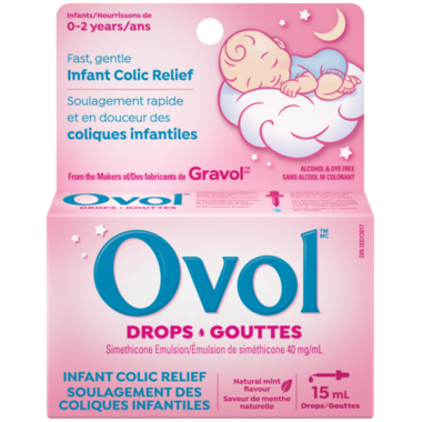 Ovol Drops for Infant Colic Relief 15 ml