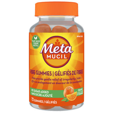 Metamucil Fibre Gummies No Sugar Added 72 Gummies
